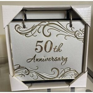 Hallmark 50th Anniversary Flip Album for 4 x 6 Photos Still‎ in Box